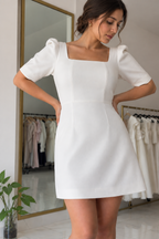 Vestido Ariana manga francesa