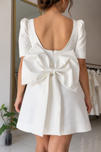 Vestido Ariana manga francesa
